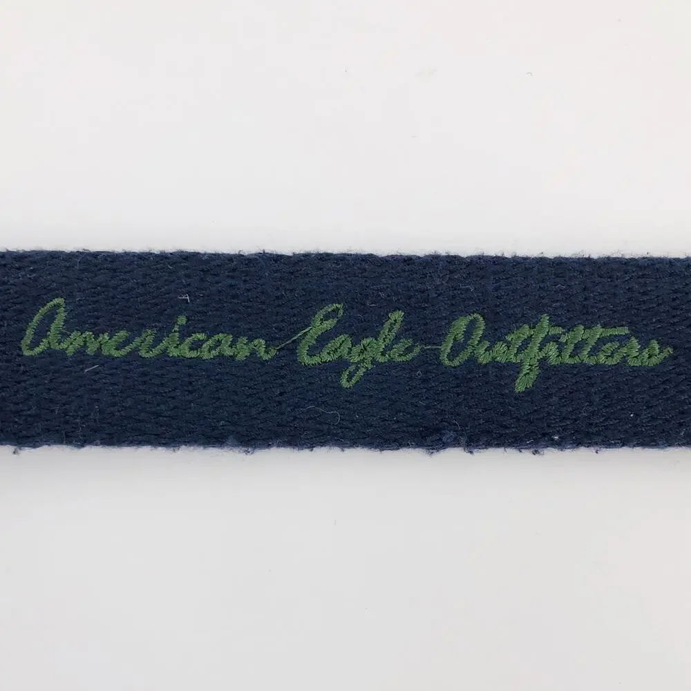 American Eagle Outfitters plaid canvas belt